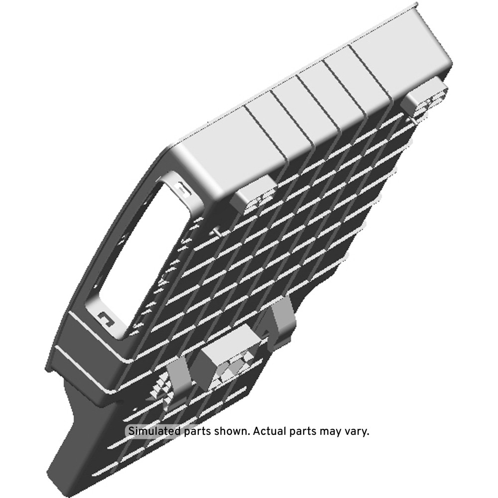 GM Genuine Parts Cinnamon Rear Seat Armrest Closeout Panel