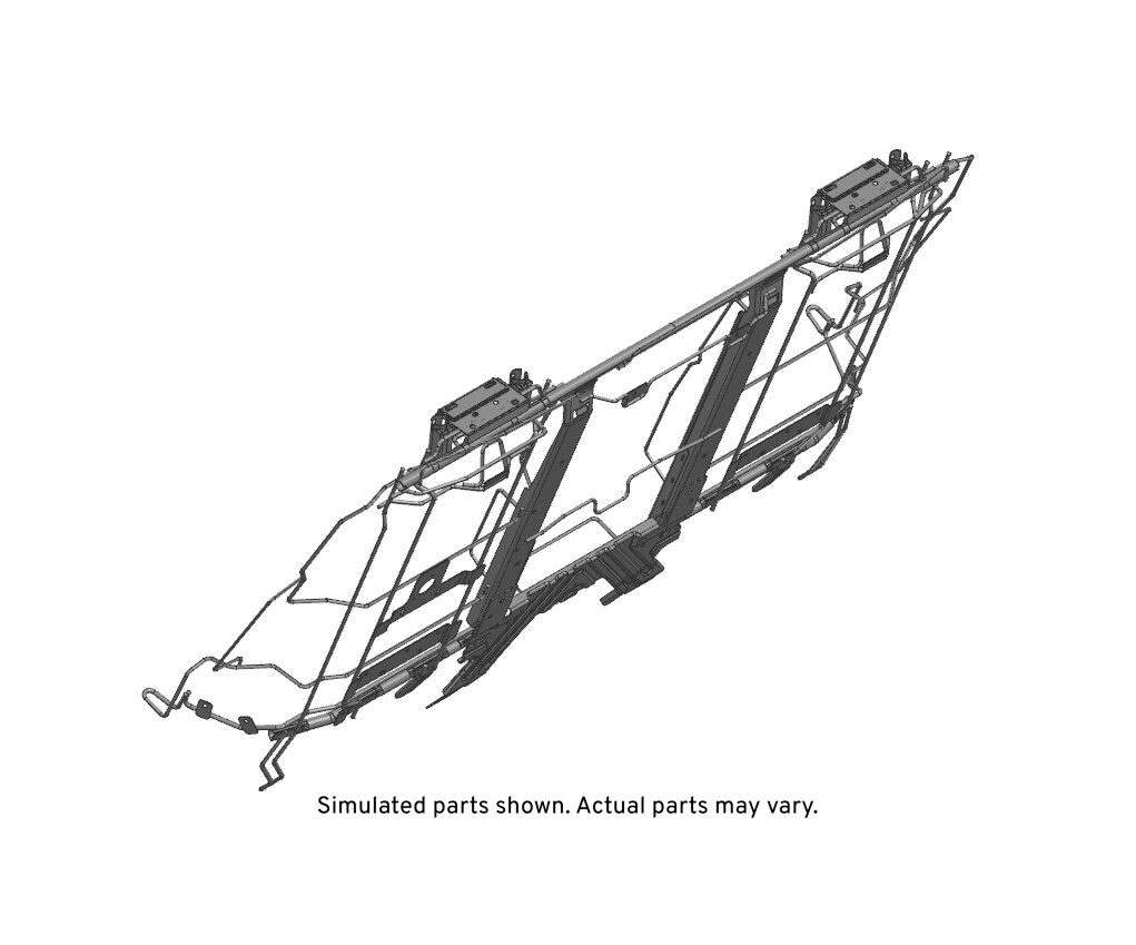 GM Genuine Parts Rear Seat Back Frame
