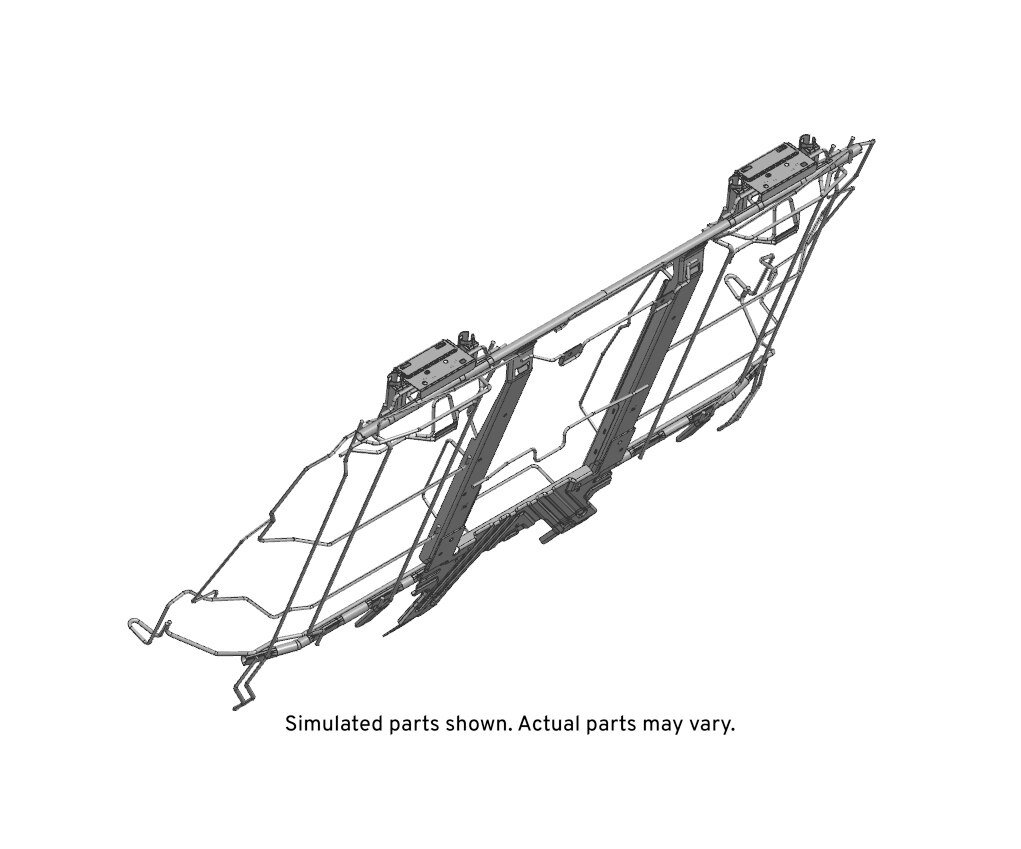 GM Genuine Parts Rear Seat Back Frame