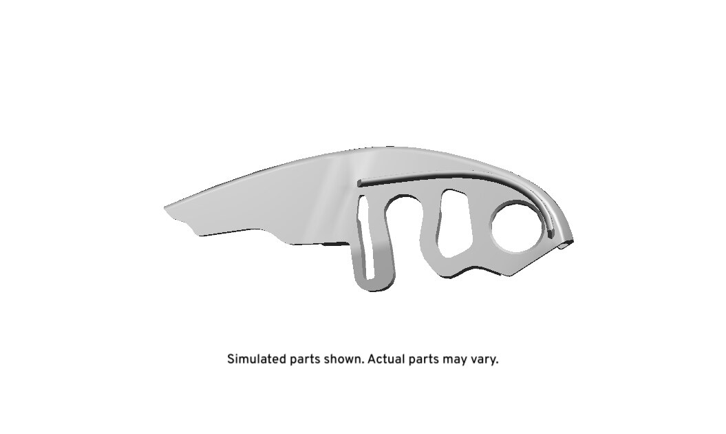 GM Genuine Parts Light Neutral Rear Seat Armrest Hinge Finish Cover