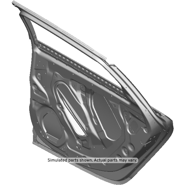 GM Genuine Parts Rear Passenger Side Door