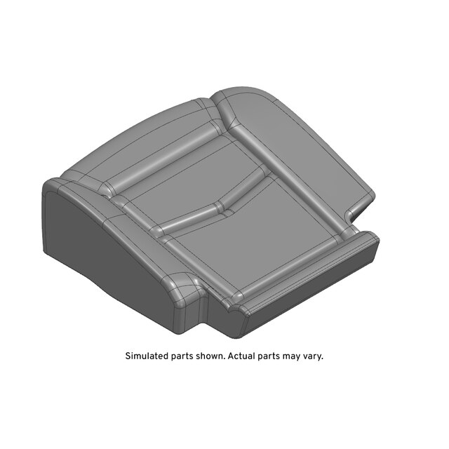 GM Genuine Parts Smokey Plum Rear Passenger Side Seat Cushion Cover