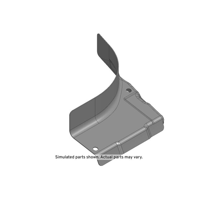 GM Genuine Parts Passenger Side Front Compartment Intermediate Side Rail Reinforcement