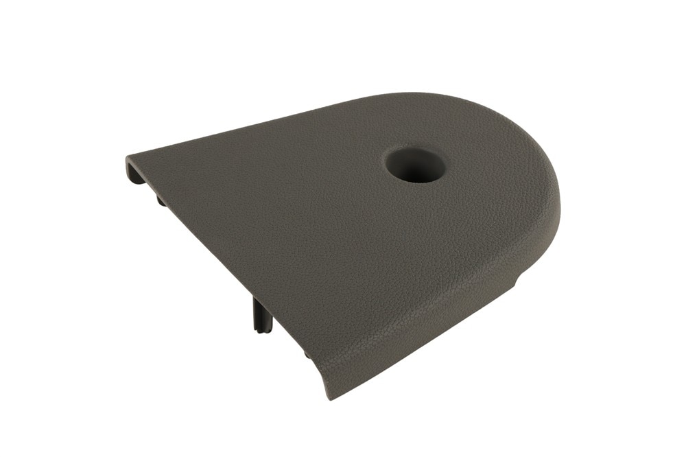 GM Genuine Parts Dark Ash Gray Front Center Seat Armrest Hinge Finish Inner Cover