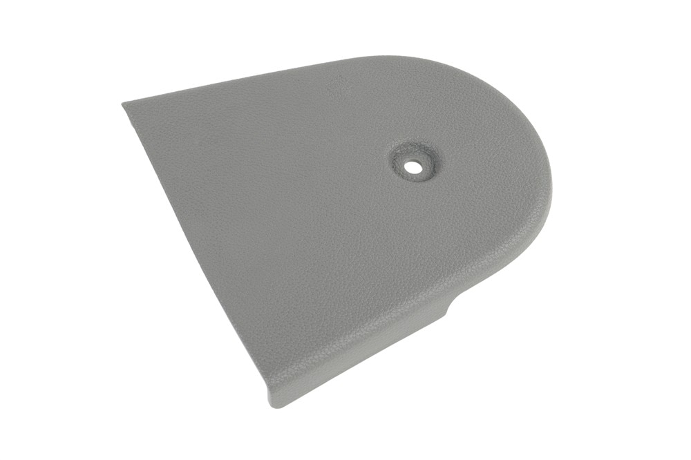 GM Genuine Parts Dark Ash Gray Front Center Seat Armrest Hinge Finish Inner Cover