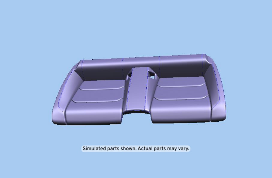GM Genuine Parts Ceramic White Seat Cover