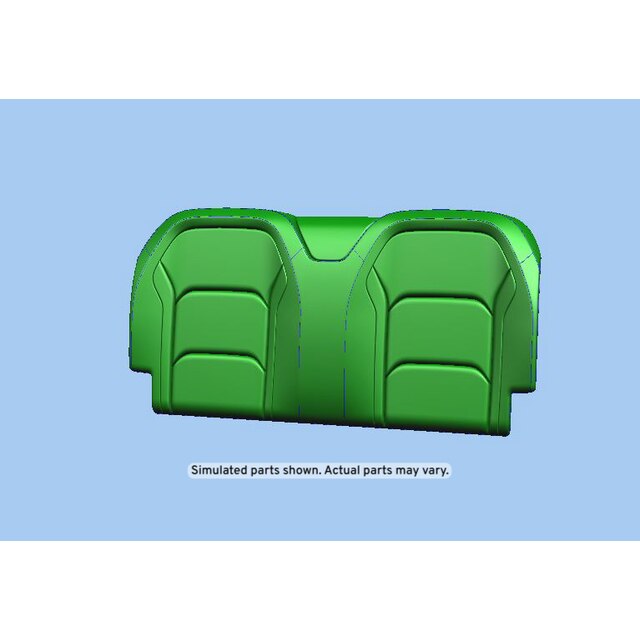 GM Genuine Parts Dark Galvanized Cool Rear Seat Back Cushion Cover