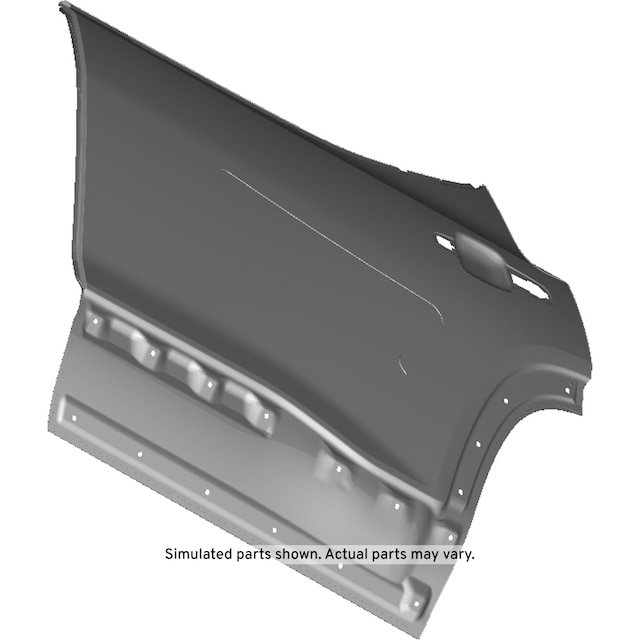 GM Genuine Parts Rear Passenger Side Door
