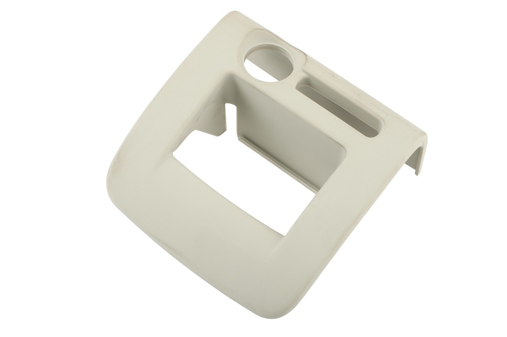 GM Genuine Parts Very Light Platinum Rear Driver Side Seat Back Latch Release Handle Bezel