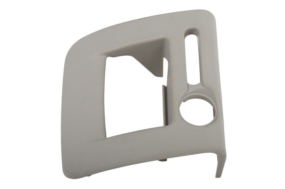 GM Genuine Parts Very Light Platinum Rear Passenger Side Seat Back Latch Release Handle Bezel