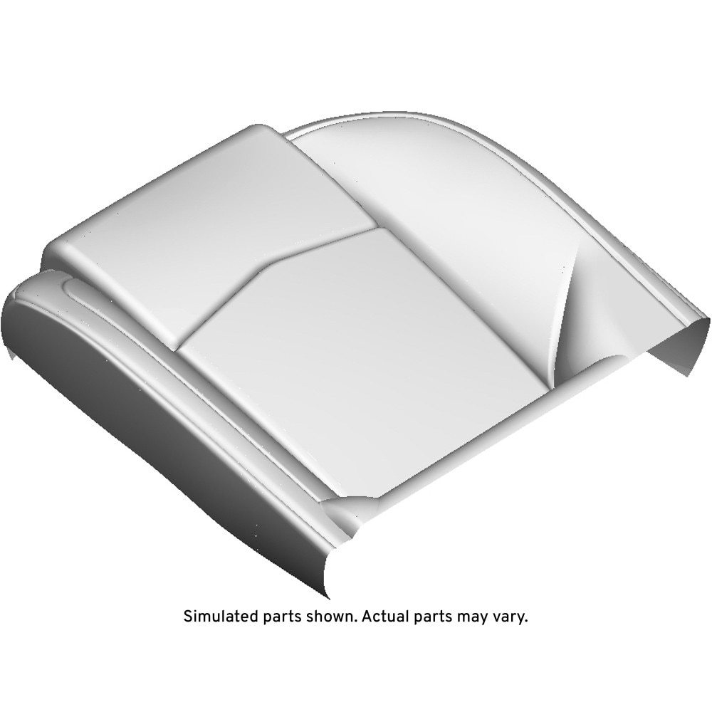 GM Genuine Parts Very Light Cashmere Rear Passenger Side Seat Cushion Cover