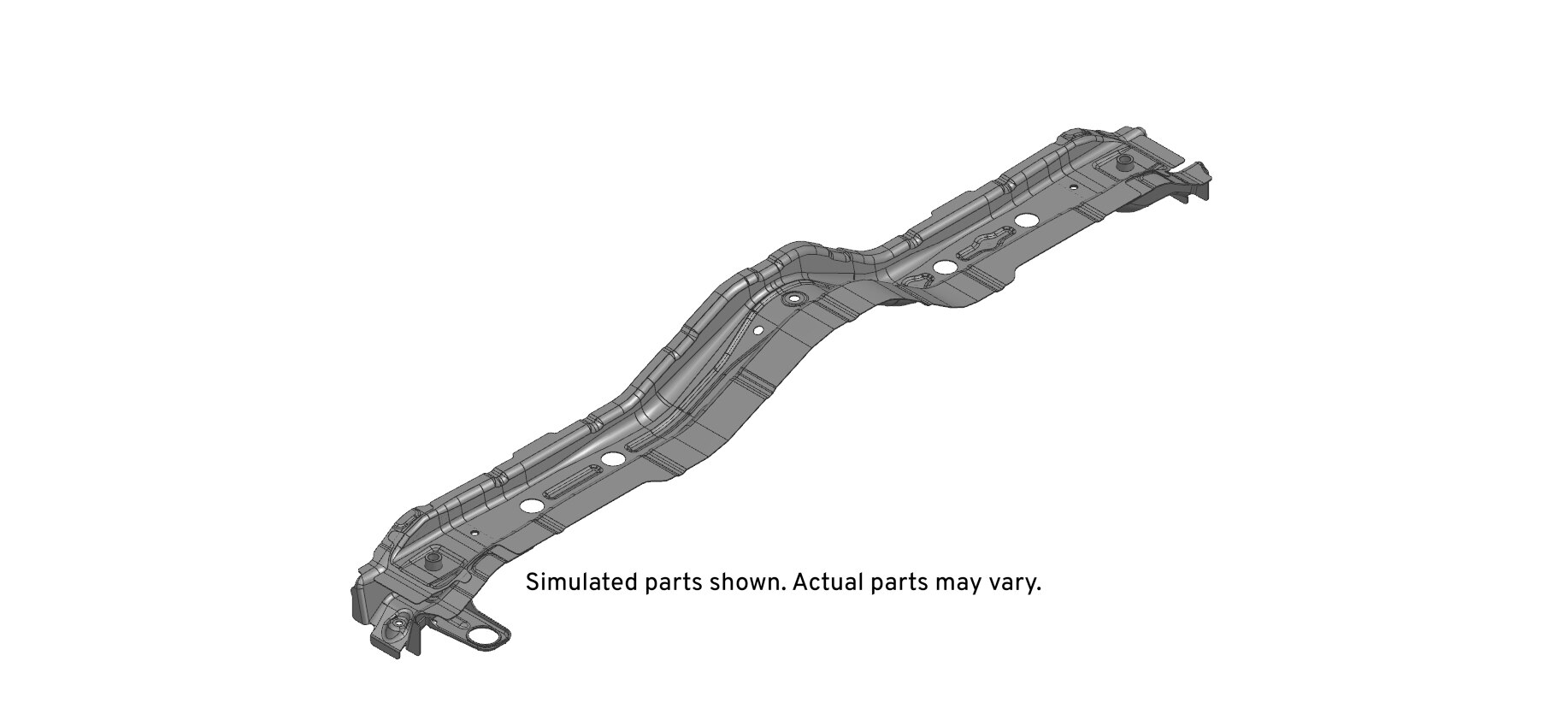 GM Genuine Parts Underbody Number 2 Cross Sill