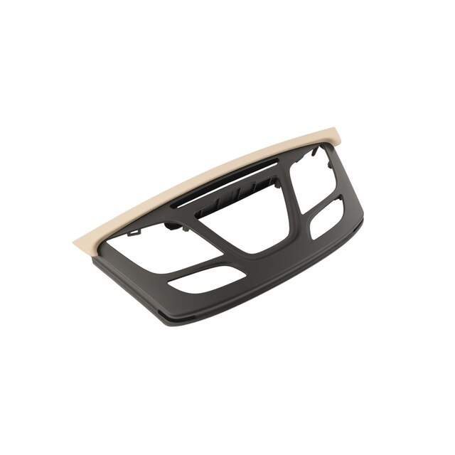 GM Genuine Parts Jet Black Instrument Panel Bezel