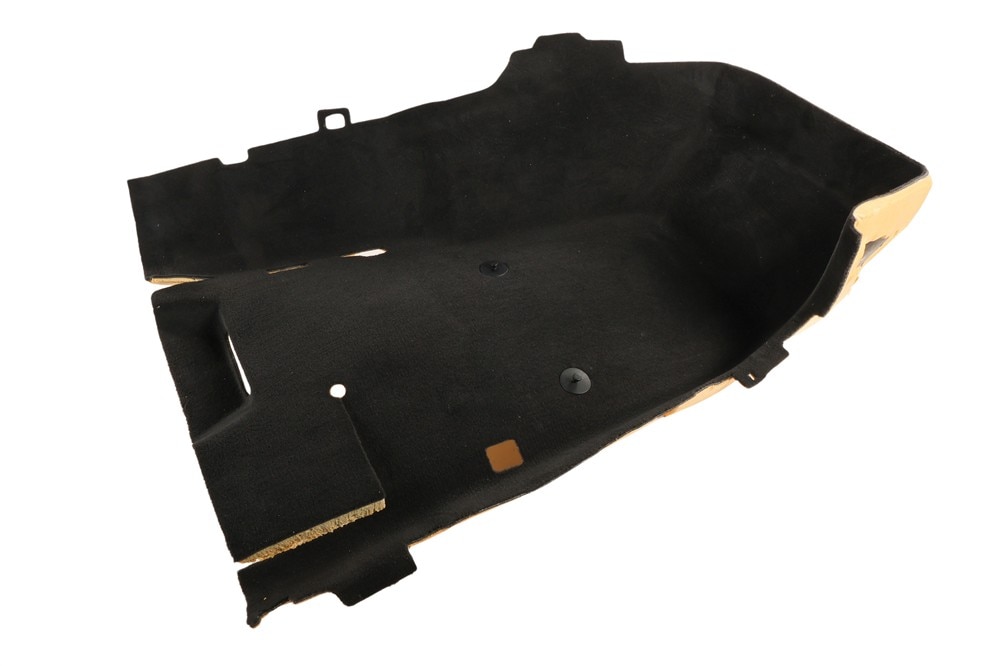 GM Genuine Parts Jet Black Passenger Side Front Floor Panel Carpet