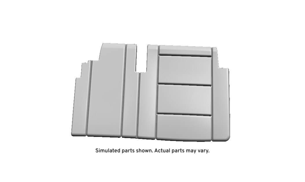 GM Genuine Parts Dark Atmosphere 3rd Row Driver Side Seat Cushion Cover