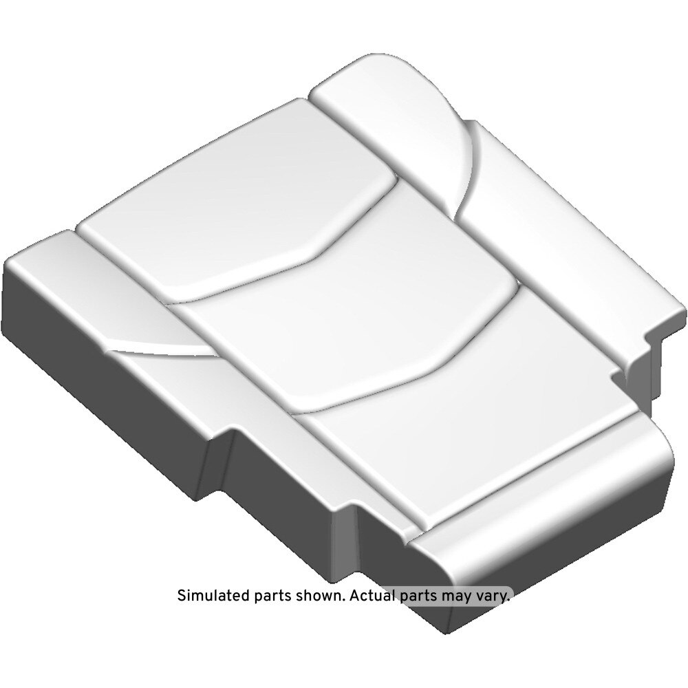 GM Genuine Parts Maple Sugar Passenger Side 3rd Row Seat Cushion Cover