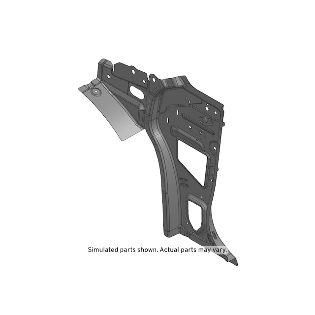 GM Genuine Parts Driver Side Body Hinge Pillar Inner Panel