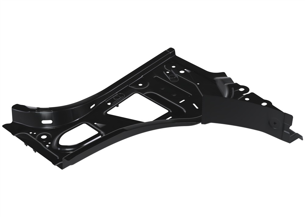 GM Genuine Parts Passenger Side Body Hinge Pillar Inner Panel