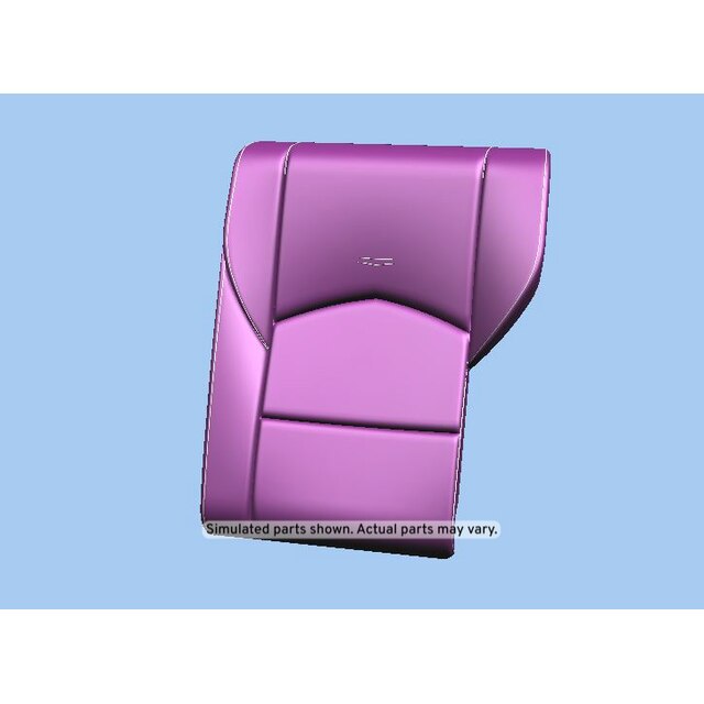 GM Genuine Parts Light Platinum Rear Driver Side Seat Back Cover