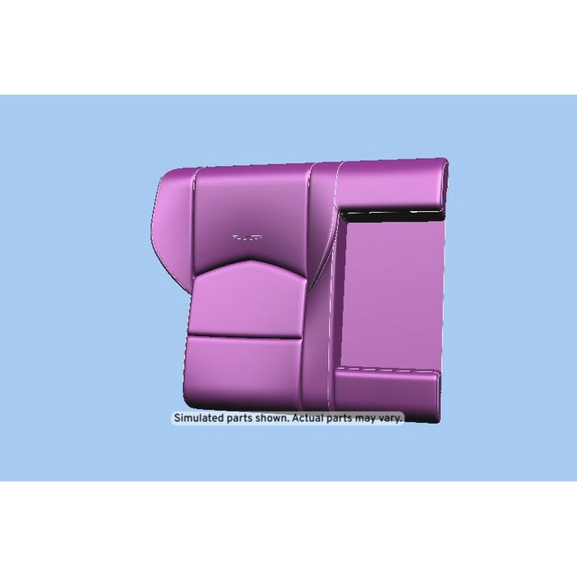 GM Genuine Parts Light Platinum Rear Passenger Side Seat Back Cover