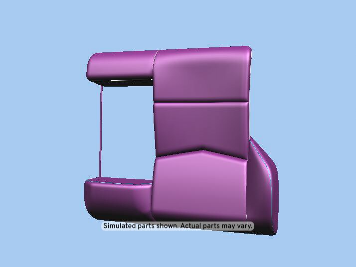 GM Genuine Parts Vecchio Base Sauvage Rear Passenger Side Seat Back Cushion Cover