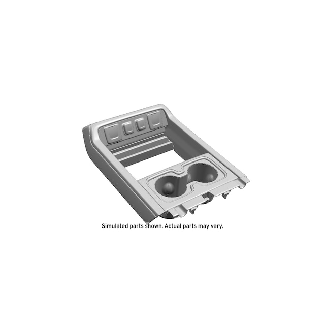 GM Genuine Parts Synthesis Front Floor Console Trim Plate