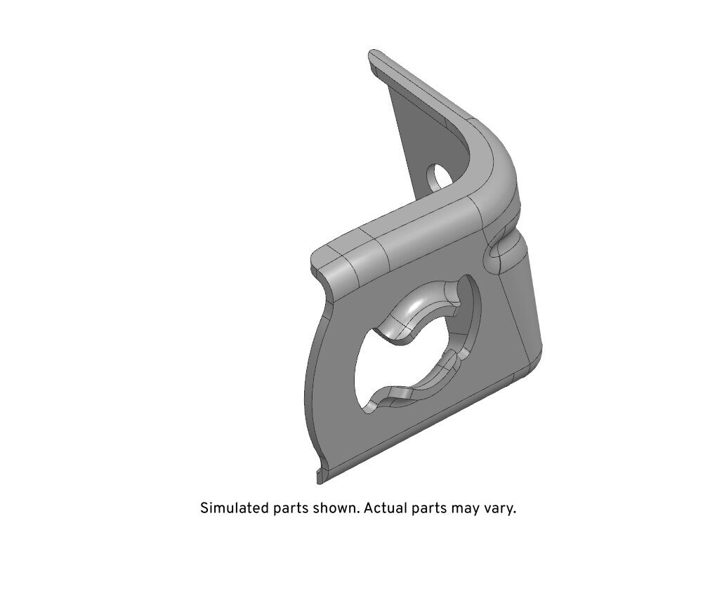 GM Genuine Parts Body Side Front Fender Rear Upper Bracket