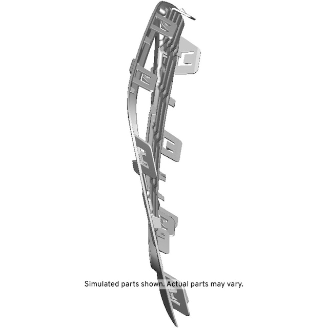 GM Genuine Parts Black Driver Side Front Fog Lamp Bezel
