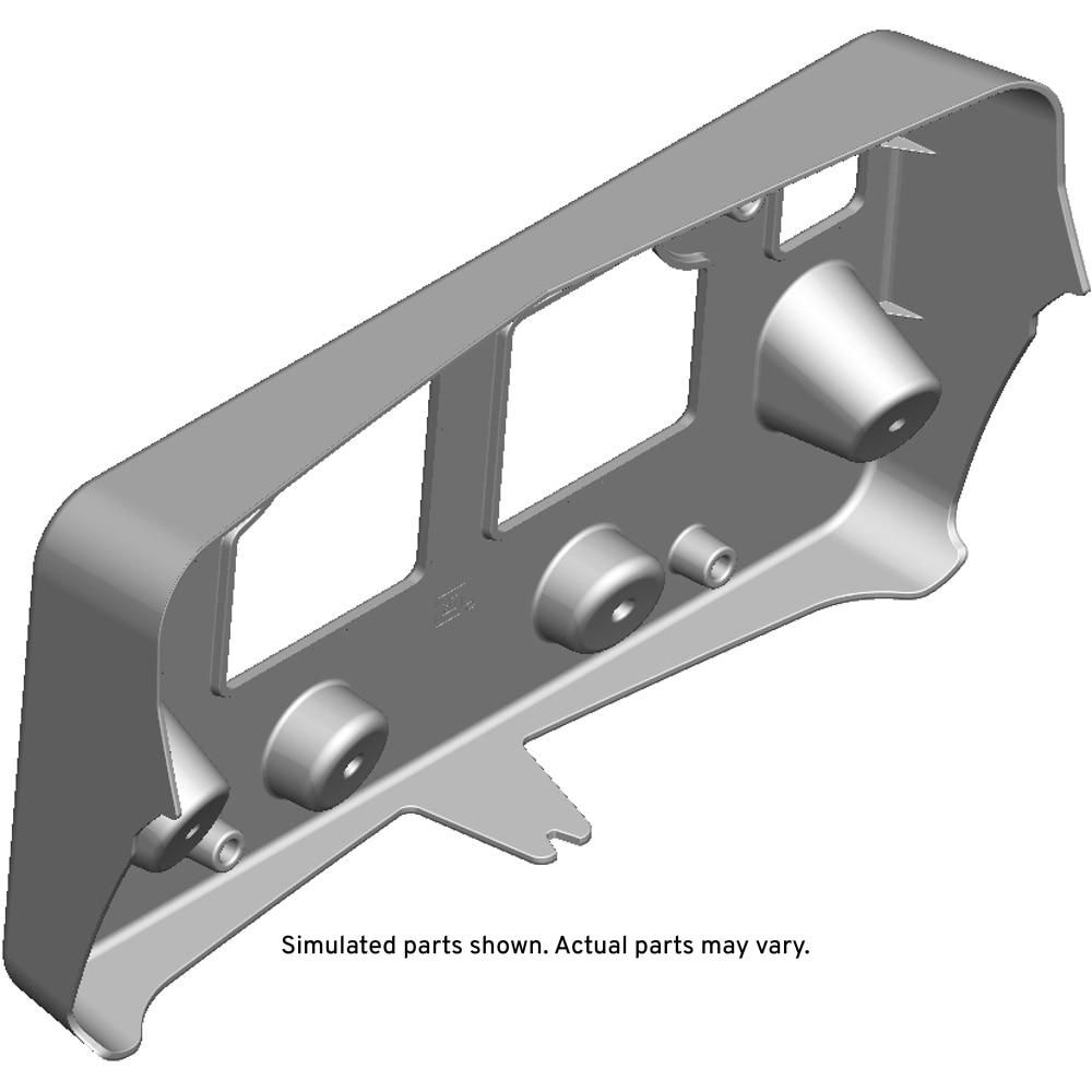 GM Genuine Parts Front License Plate Bracket