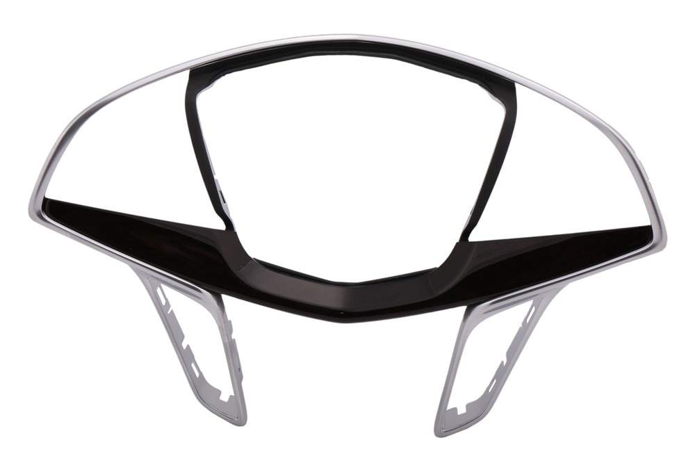 GM Genuine Parts Galvano Silver Steering Wheel Spoke Cover