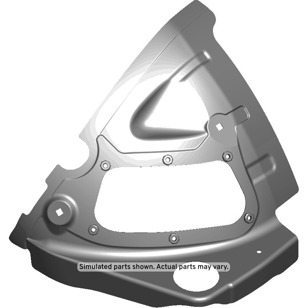 GM Genuine Parts Passenger Side Front Wheelhouse Front Panel