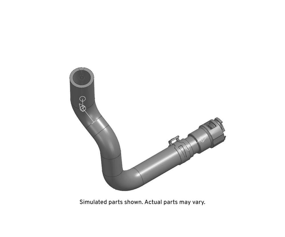 GM Genuine Parts Heater Coolant Heater Inlet Hose