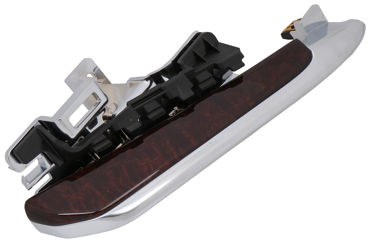 GM Genuine Parts Natural Sapele High Gloss Passenger Side Instrument Panel Trim Panel Applique