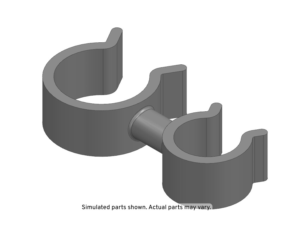 GM Genuine Parts Emission Reduction Fluid Exhaust Front Pipe Injector Supply Pipe Clip