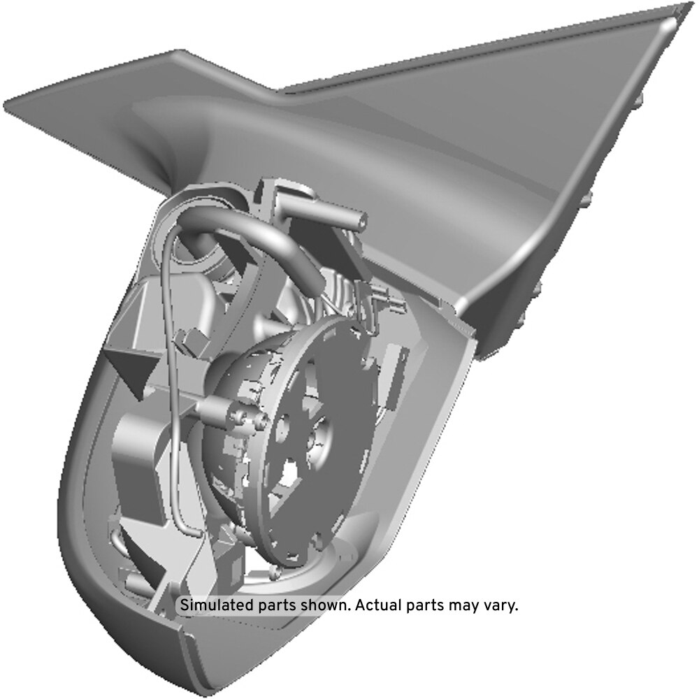 GM Genuine Parts Driver Side Door Mirror Housing