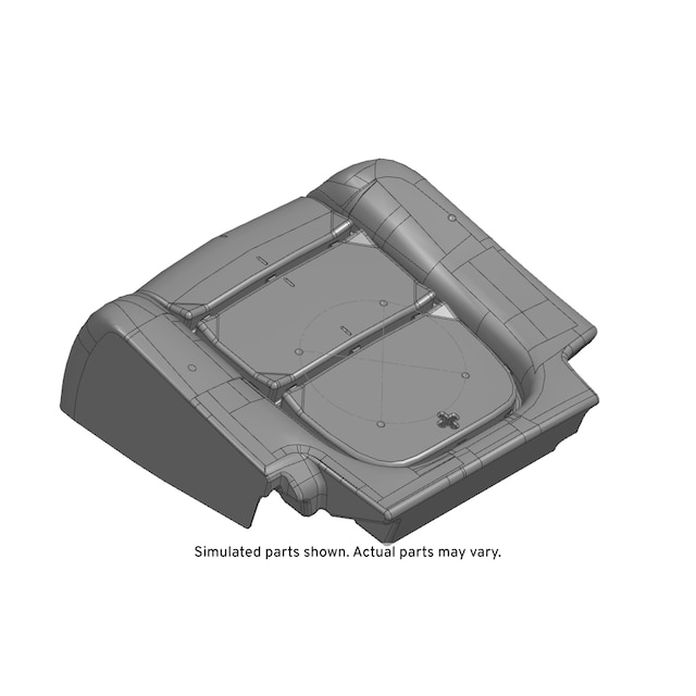 GM Genuine Parts Passenger Side Rear Seat Cushion Pad