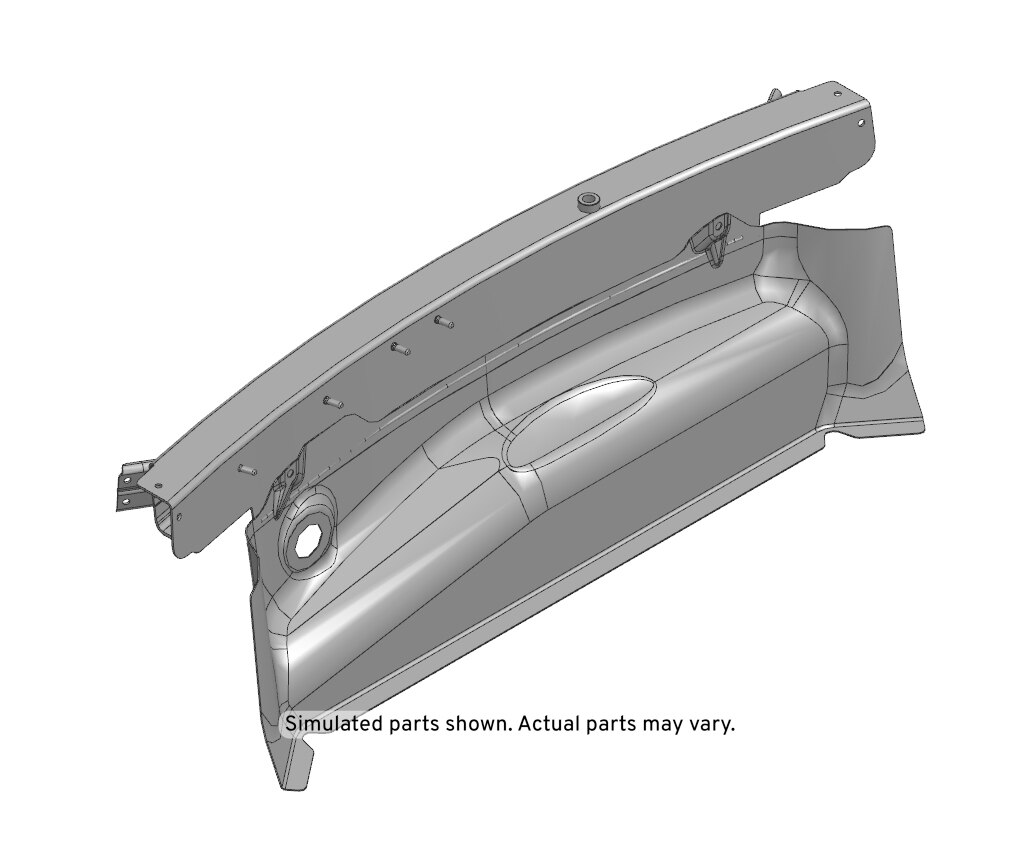 GM Genuine Parts Floor Panel #6 Cross Bar