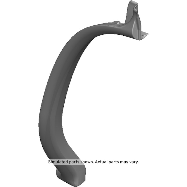 GM Genuine Parts Rear Driver Side Door Below Belt Rear Auxiliary Weatherstrip