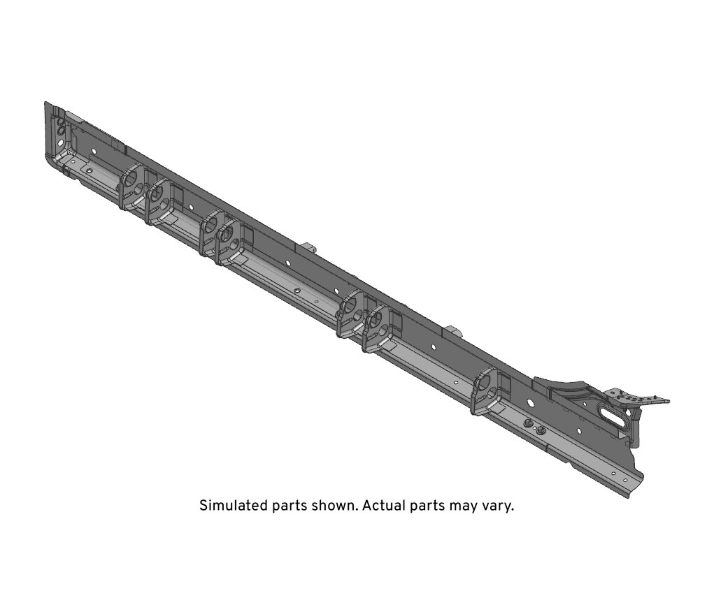 GM Genuine Parts Passenger Side Rocker Outer Panel Reinforcement