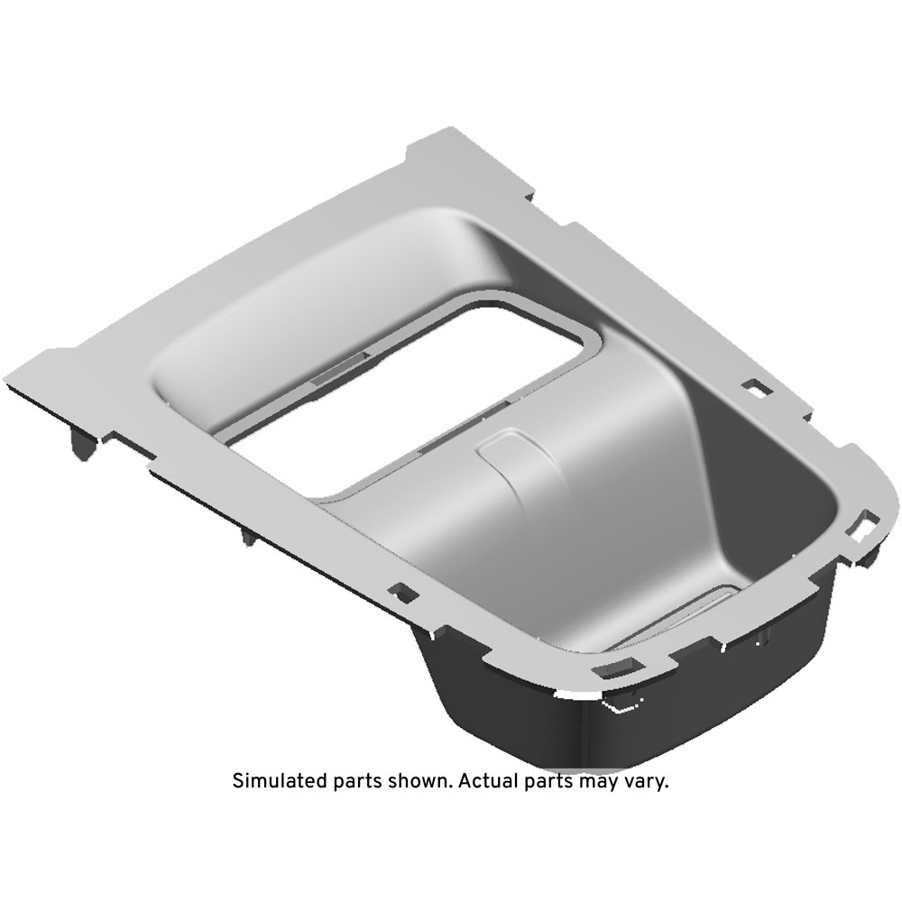 GM Genuine Parts Dark Atmosphere Front Floor Console Compartment