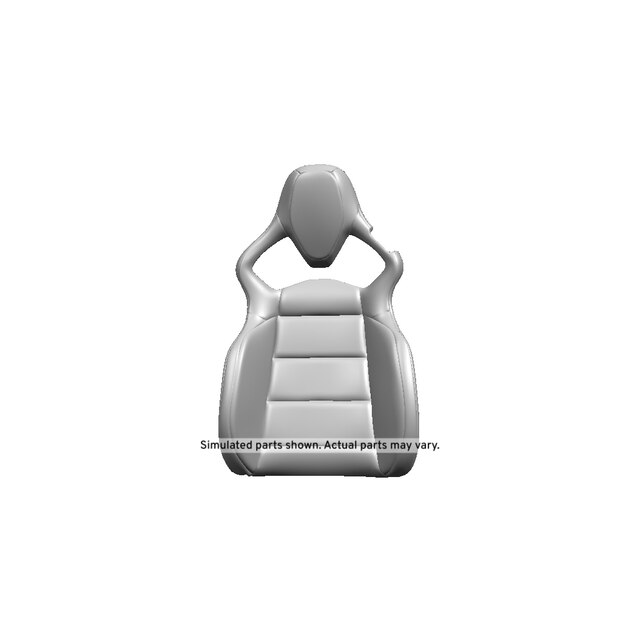GM Genuine Parts Spice Red Front Seat Back Cushion Cover