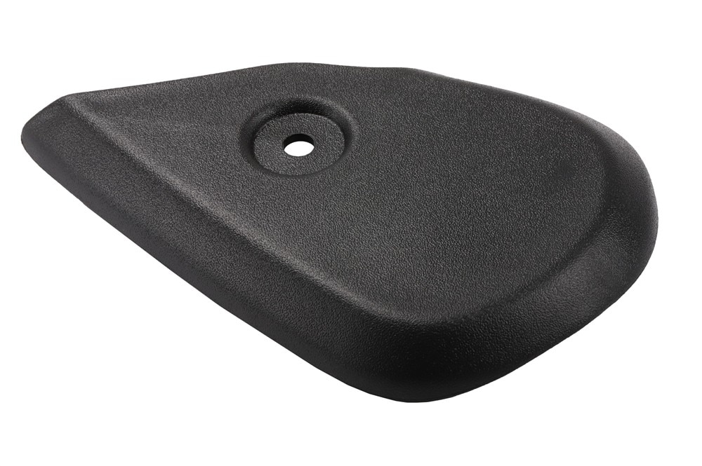 GM Genuine Parts Jet Black Rear Seat Outer Hinge Finish Cover