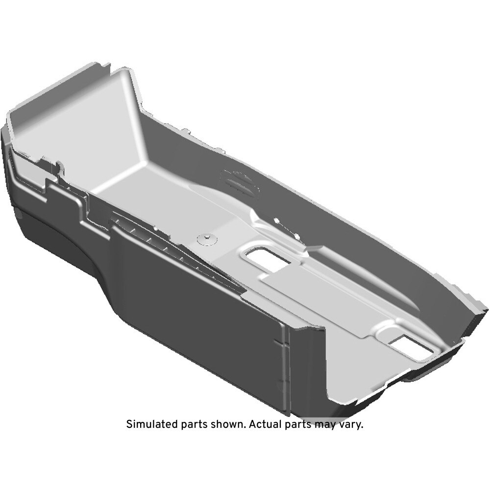 GM Genuine Parts Medium Ash Gray Front Passenger Side Floor Panel Carpet