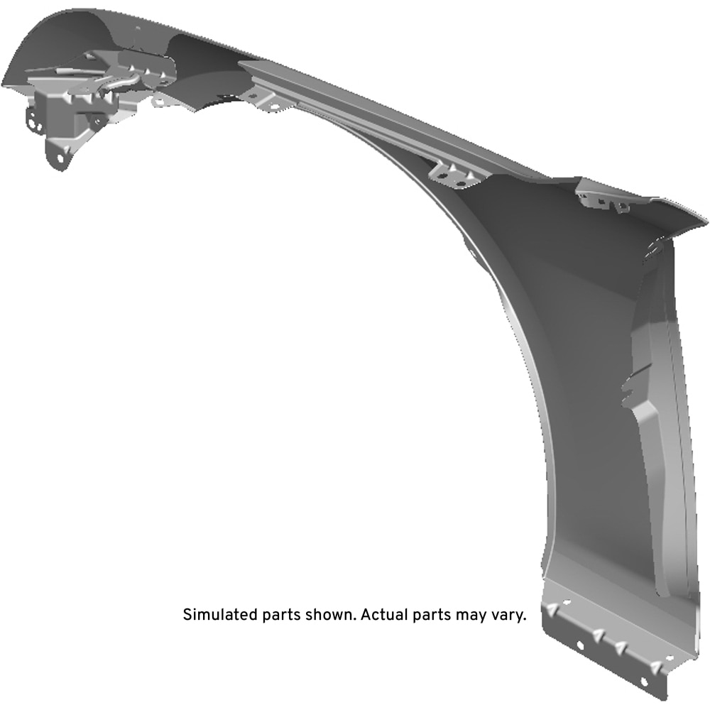 GM Genuine Parts Front Passenger Side Fender