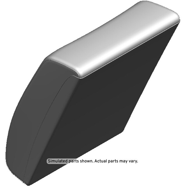 GM Genuine Parts Medium Ash Gray Rear Driver Side Seat Back Cover