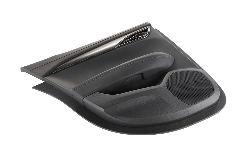 GM Genuine Parts Jet Black Rear Driver Side Door Trim