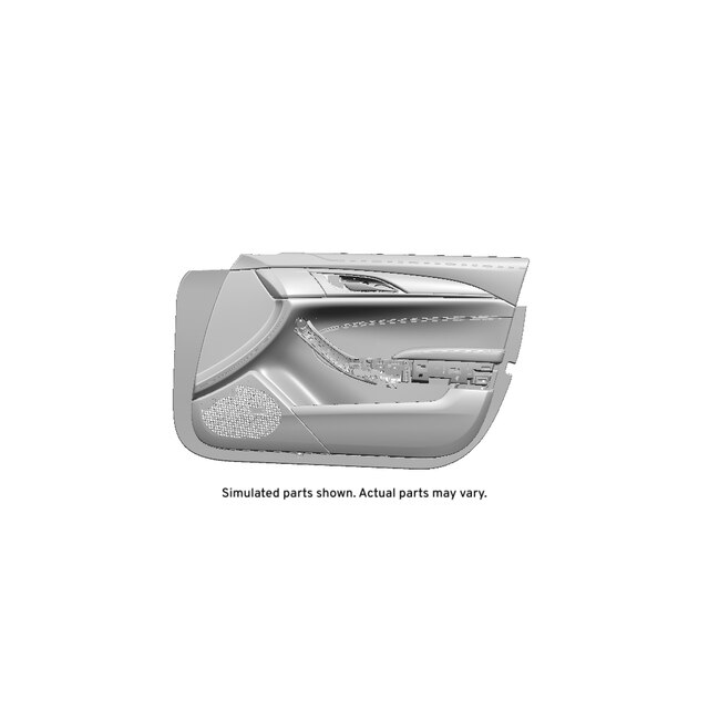 GM Genuine Parts Light Platinum Front Passenger Side Door Trim