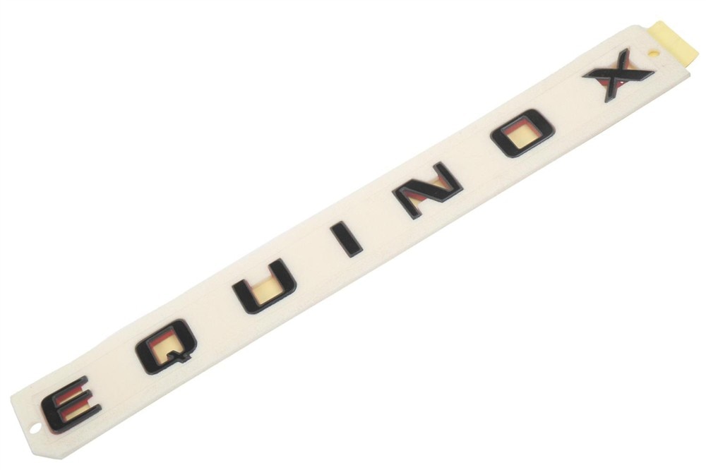 GM Genuine Parts Black Front Side Door Vehicle Name Plate