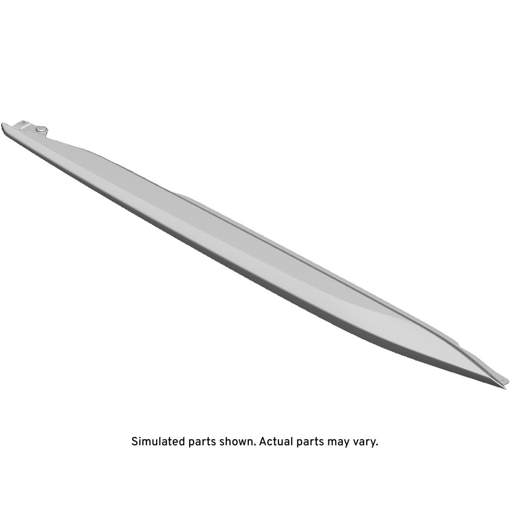GM Genuine Parts Carbon Flash Metallic Driver Side Rocker Panel Molding