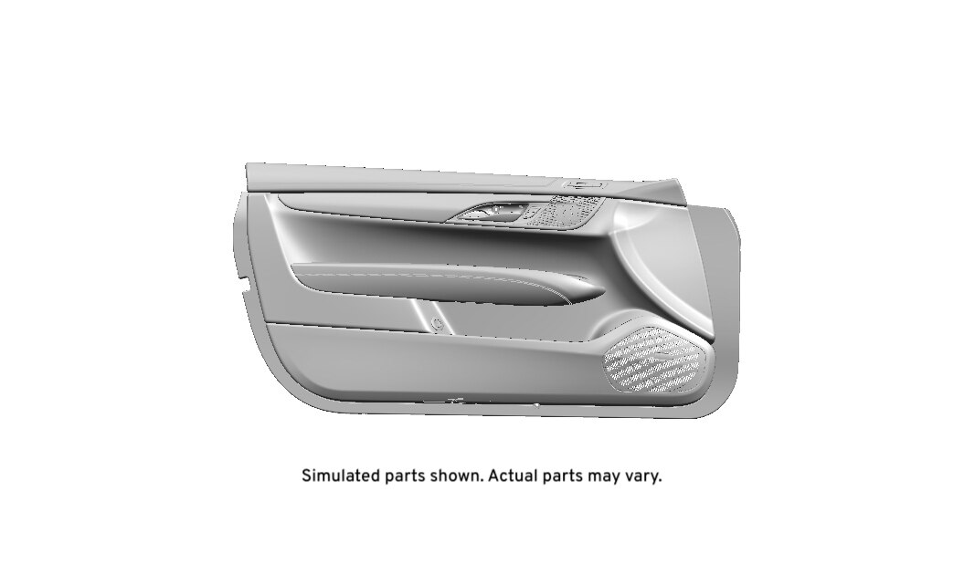 GM Genuine Parts Light Platinum Front Driver Side Door Trim